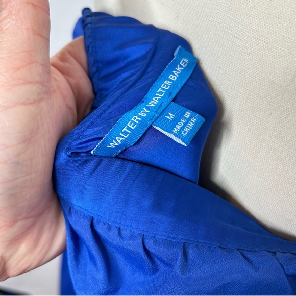 Walter by Walter Baker blue strapless dress - Picture 5 of 5